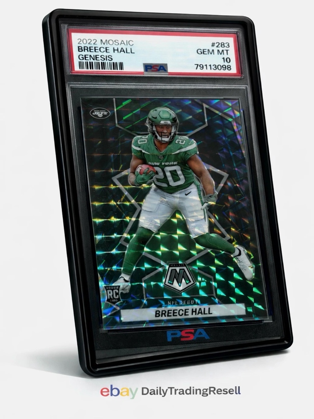 PSA Graded Card Aluminum Magnetic Case Holder Slab Protector Display - No Card